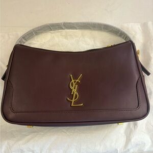 New! Eggplant color shoulder bag